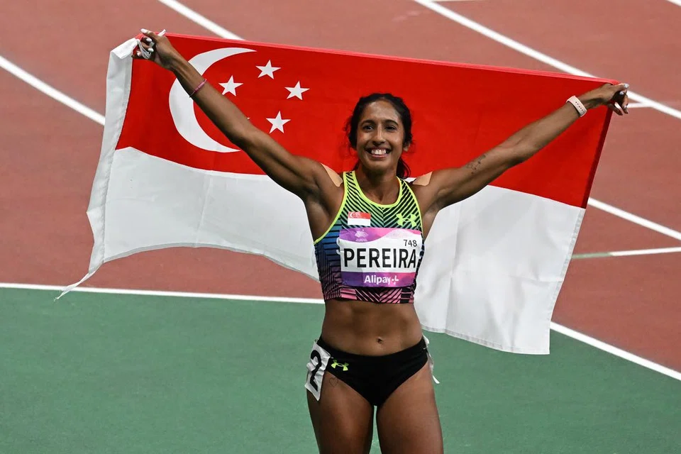 Pelari pecut negara, Shanti Pereira, memenangi anugerah Olahragawati Terbaik buat kali pertama pada 3 Jun 2024, namun tidak dapat menghadiri majlis di Hotel Orchard itu kerana berada di Eropah dan membuat persiapan bagi Sukan Olimpik.