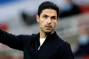 NAIKKAN SEMANGAT PEMAIN: Sejak dilantik sebagai pengurus terbaru Arsenal, Arteta telah menunjukkan bahawa beliau mampu menukar haluan kelab itu, bermula dengan mentaliti dan semangat pemainnya.- Foto REUTERS