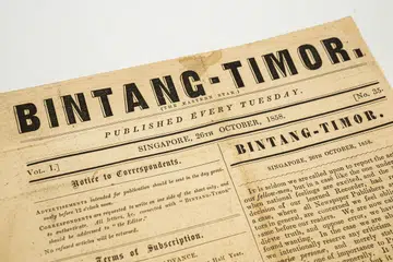 Na Tien Piet, akhbar Bintang Timor 