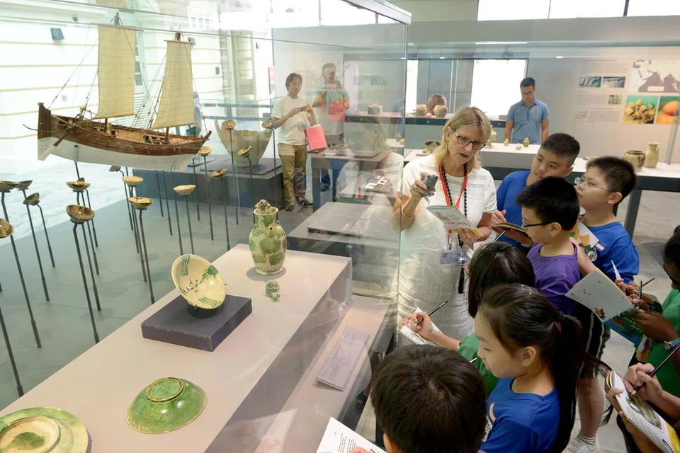 MASA LAPANG DIISI: Pelbagai kegiatan khusus buat kanak-kanak akan diadakan sempena Children's Season tahun ini di muzium serata Singapura termasuk di Muzium Tamadun Asia (ACM). - Foto THE STRAITS TIMES