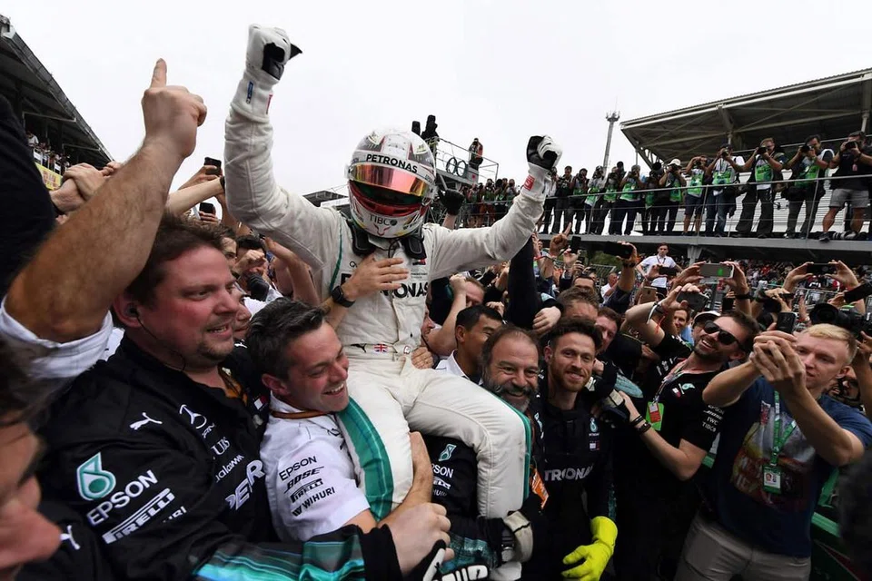 Lewis Hamilton.