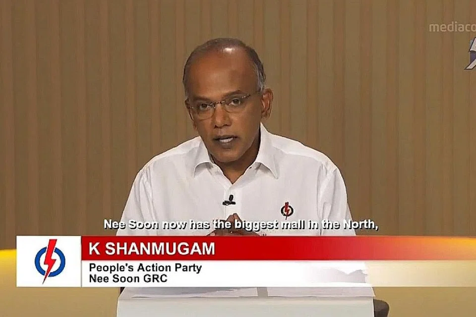 ENCIK K. SHANMUGAM: Singapura akan keluar daripada pandemik Covid-19 secara bersama. PAP akan bekerjasama dengan warga cuba menyelamatkan pekerjaan dan wujudkan pekerjaan baru. - Foto TANGKAP LAYAR CNA