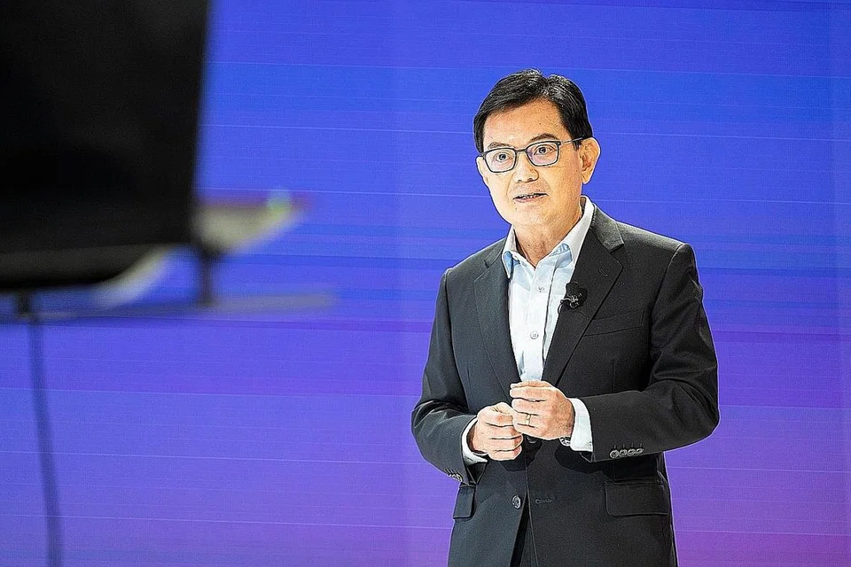 PELANCARAN PERTUKARAN DATA SGTRADEX: Timbalan Perdana Menteri, Encik Heng Swee Keat, menyifatkan Pertukaran Data Perdagangan Singapura (SGTraDex), sebagai satu perintisan bagi industri perkapalan, yang buat masa ini menghadapi "ketidakcekapan yang ketara". - Foto IMDA