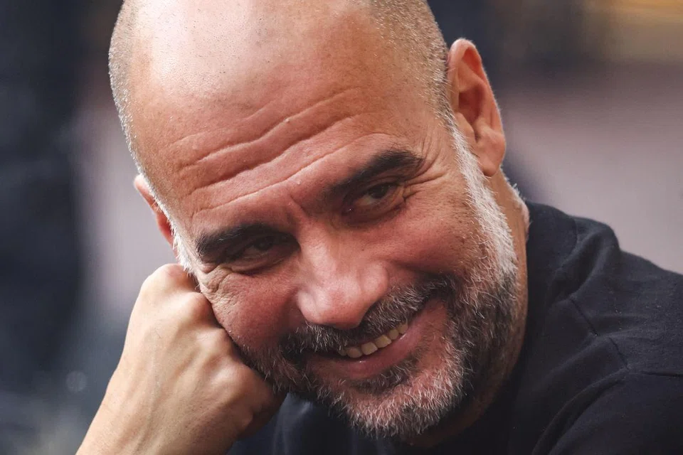 BERMAIN DENGAN BAIK: Pep Guardiola anggap Julian Alvarez sejauh ini telah bermain dengan baik dan mampu mengisi ruang yang ditinggalkan sementara oleh Kevin De Bruyne yang cedera.