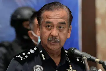 Ketua Polis Malaysia, Tan Sri Razarudin Husain.