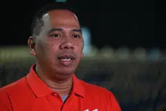 Naib presiden Kongres Kesatuan Sekerja Kebangsaan (NTUC), Encik Abdul Samad Abdul Wahab. 