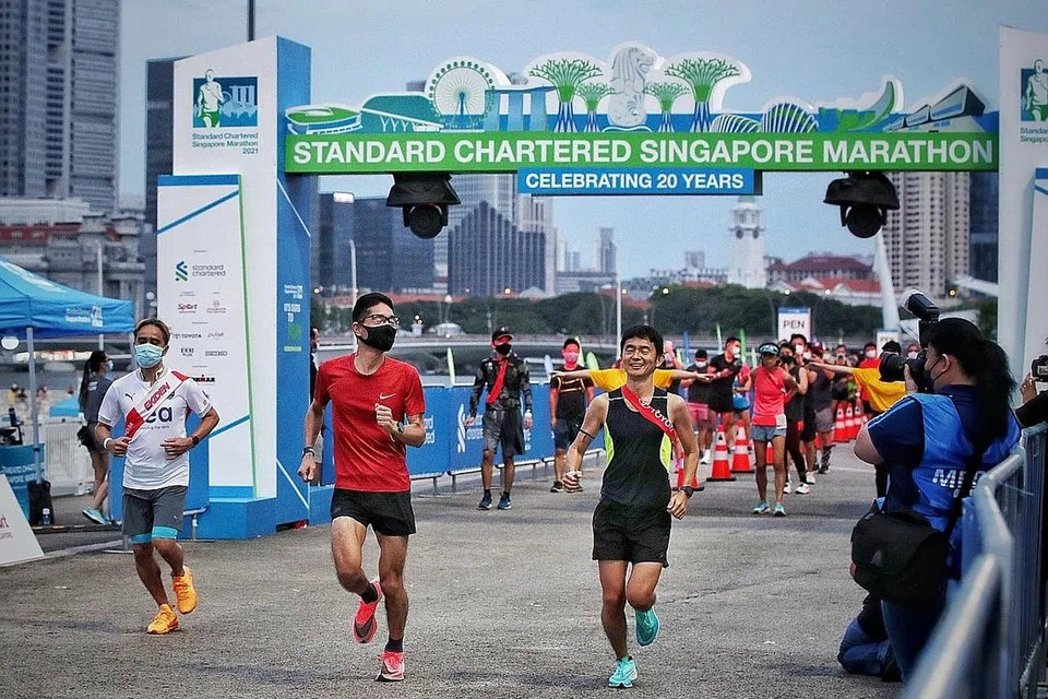 ACARA SUKAN: Dalam usaha memulakan acara penyertaan besar-besaran, agensi kebangsaan Sport Singapore (SportSG) akan membuka geran untuk membiayai acara dan festival sedemikian dalam usaha memudahkan pengenalan semula acara tersebut dengan selamat. - Foto fail 