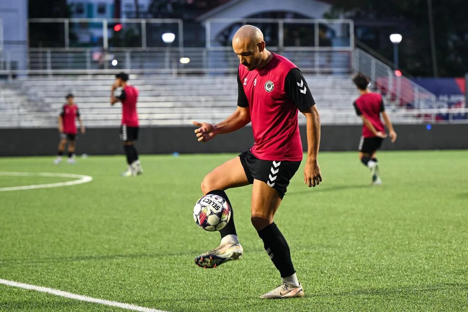 Pemain asing terbaru Tanjong Pagar United, penyerang asal Sepanyol, Youssef Ezzejjari.