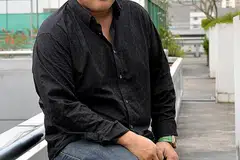 IMPIAN BESAR: Promoter tinju setempat Alexander Shah memang memendam harapan merancakkan arena tinju profesional Singapura. - Foto ZAINAL YAHYA