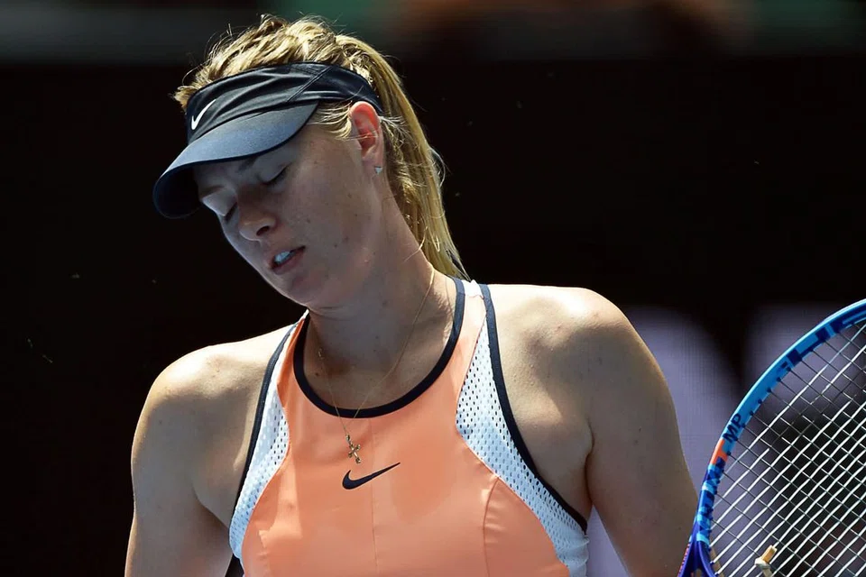 MARIA SHARAPOVA: Menanti keputusan awal 18 Julai ini. - Foto AFP