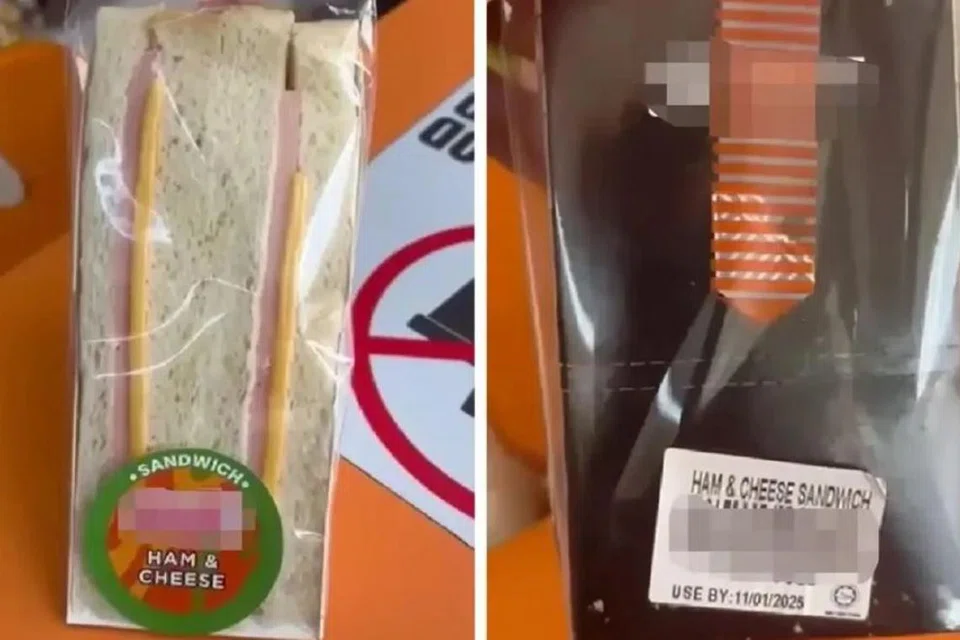 Produk sandwic berintikan kepingan ayam dan keju yang dijual di kedai serbaneka KK Supermart di Universiti Malaya, Kuala Lumpur, didakwa menyalahgunakan logo halal dan mengelirukan pelanggan Muslim.