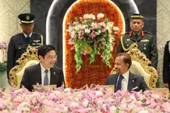 Lawrence Wong, Hassanal Bolkiah, Brunei
