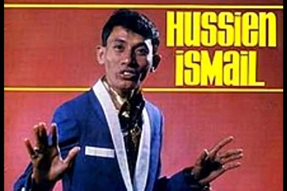 GAGAHI DUNIA SENI: Hussein Ismail memburu minat seni walau keluarganya tidak menggalakkannya menjadi penyanyi. - Foto OLYMPIC RECORDS