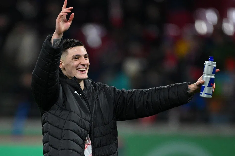 benjamin sesko, rb leipzig, manchester united 