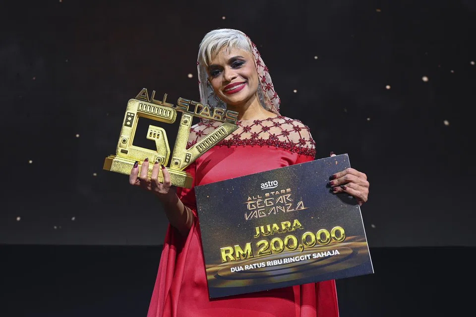 TAMBAH SIMPANAN BUAT PENDIDIKAN ANAK: Jaclyn Victor akan memanfaatkan hadiah RM200,000 ($57,360) untuk kegunaan persekolahan dua anaknya yang berusia enam dan lapan tahun.