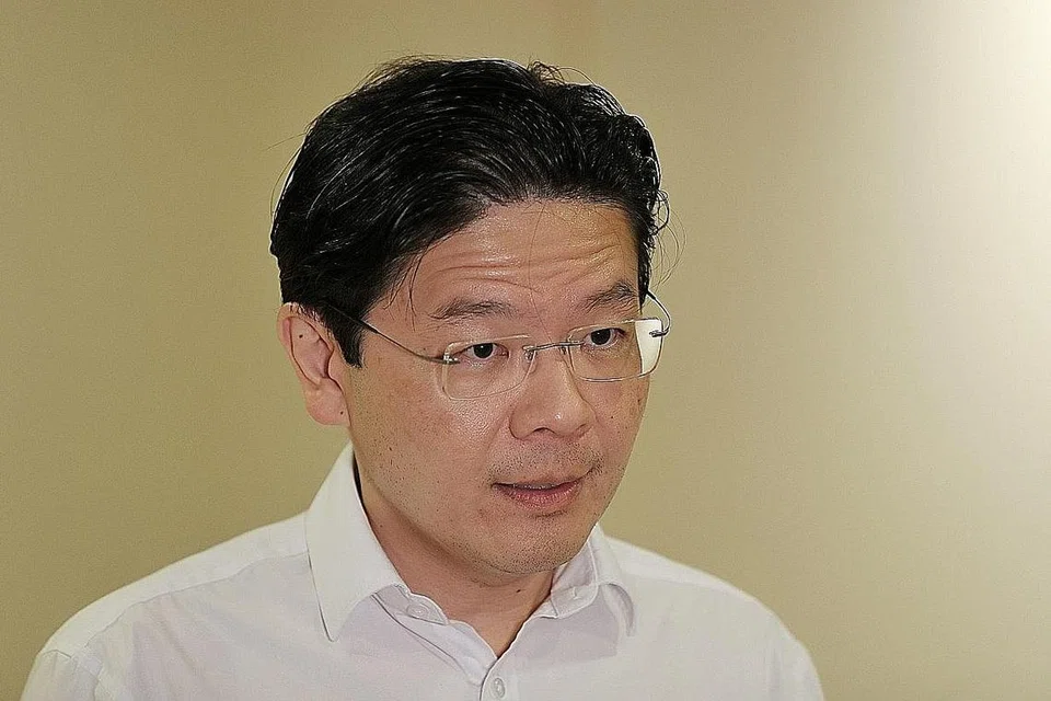 Menteri Pendidikan, Encik Lawrence Wong (gambar).