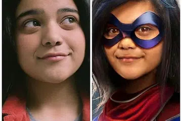 IMAN VELLANI: Tidak menduga impian menjadi nyata baginya menghidupkan watak Kamala Khan atau Ms. Marvel dalam siri drama Disney+ dan sekali gus mencetus inspirasi buat gadis Islam lain dan kaum minoriti. - Foto INSTAGRAM IMAN VELLANI OFFICIAL
