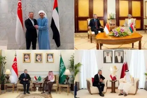 vivian balakrishnan, UAE, Oman, Saudi Arabia, Arab Saudi, Qatar, MFA, Selat Hormuz, Straits of Hormuz, middle east, timur tengah
