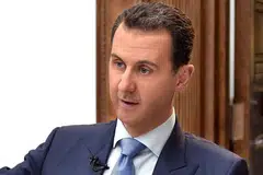 PRESIDEN BASHAR AL-ASSAD: Dipercayai menganggap serangan Amerika sekadar satu tamparan kecil.