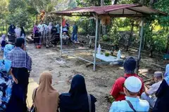 upsi, kemalangan, bas, kubur, nurly sahirah