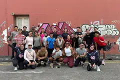 Sekumpulan belia mengambil bahagian dalam larian amal,‘Run4Good’ sejauh lima kilometer. 