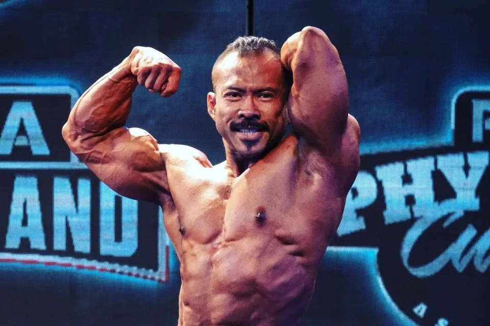 RAIH KEJUARAAN: Muhammad Harith Rio Dinie Mokhalil memenangi pertandingan Persatuan Budaya Fizikal (PCA) Terbuka Bangkok bagi kategori Bina Badan Klasik. 