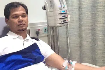 AMIN NASIR: Keluar masuk hospital sejak mengalami barah buat kali kedua sekitar hampir dua tahun lalu. - Foto fail