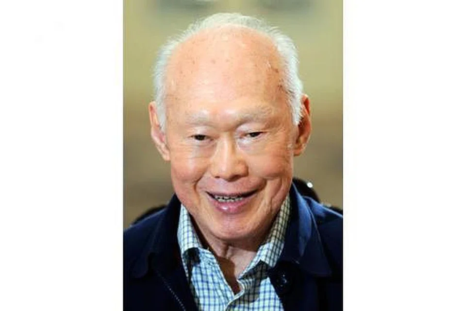 MENDIANG ENCIK LEE KUAN YEW: Sebut sahaja SIngapura, nama Encik Lee tidak akan dilupa. - Foto fail