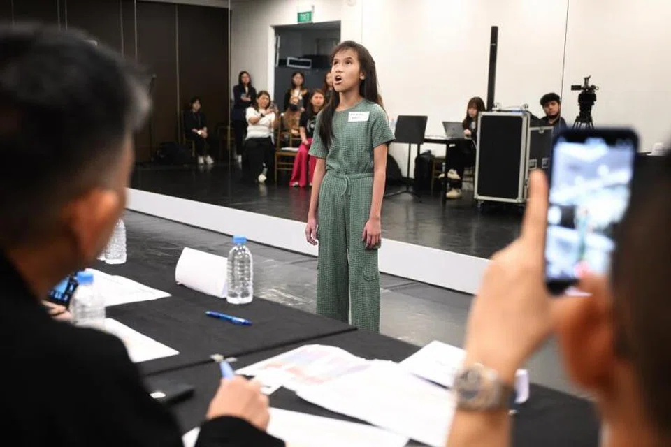 Nur Anisah Daaniys Muhammad Sufian menyentuh perasaan pengadil yang memilih bakat muda untuk konsert tahunan, ChildAid 2024.