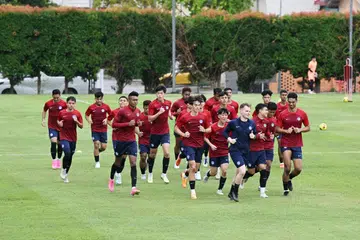 Pasukan bola sepak negara tidak pernah memenangi emas di acara bola sepak Sukan SEA. 