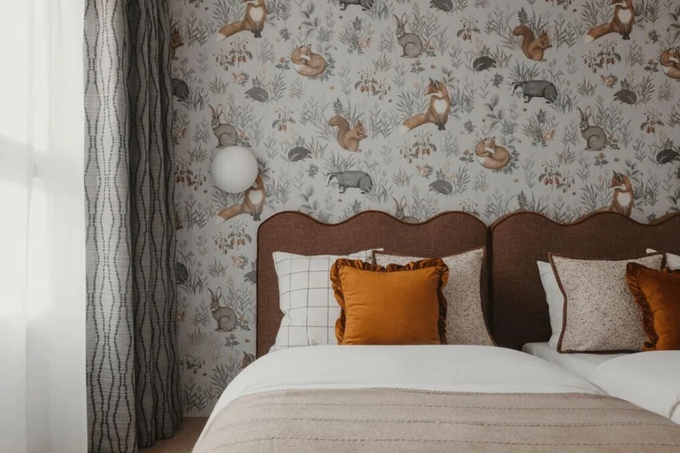 hiasan rumah, kertas dinding, cat 