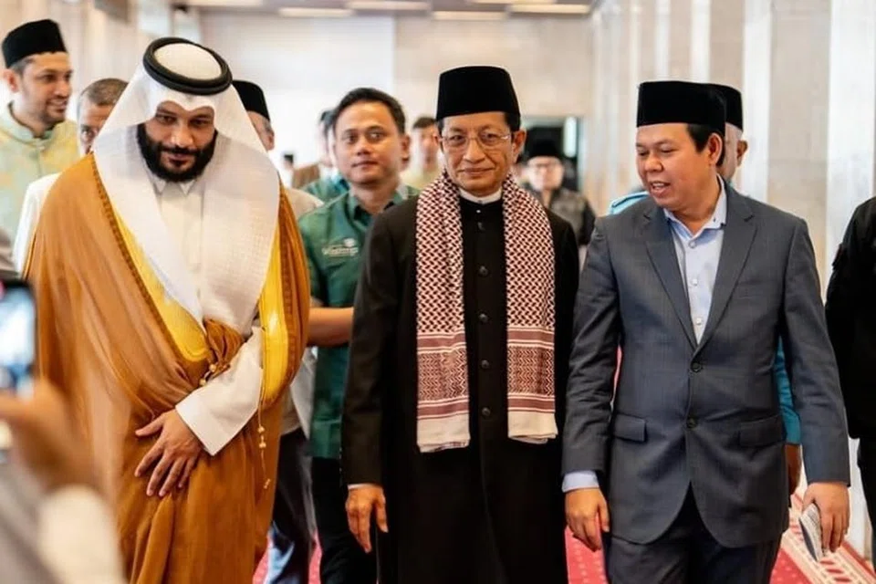 Menteri Agama, Encik Nasaruddin Umar, mengadakan pertemuan dengan Duta Besar Arab Saudi, Encik Faisal Abdullah Al-Amudi, pada 19 November di Jakarta.