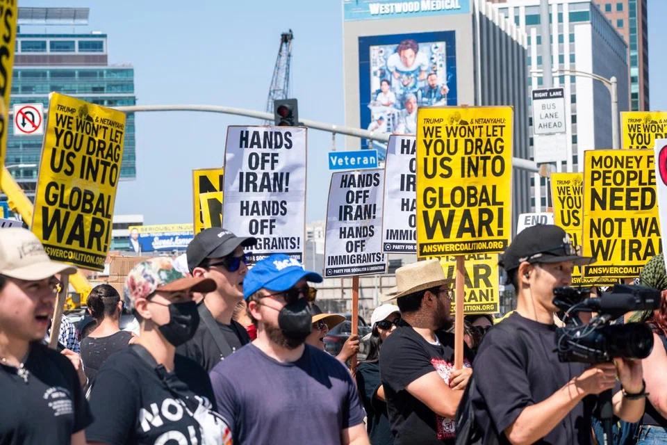 Iran, Israel, Amerika, perang, serangan, penunjuk perasaan