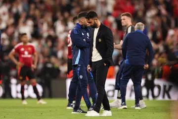 Pengurus Manchester United, Ruben Amorim, kecewa selepas perlawanan akhir Liga Europa. Beliau hanya dapat mengharapkan beliau diberi peluang untuk bangkit bersama United musim depan. 