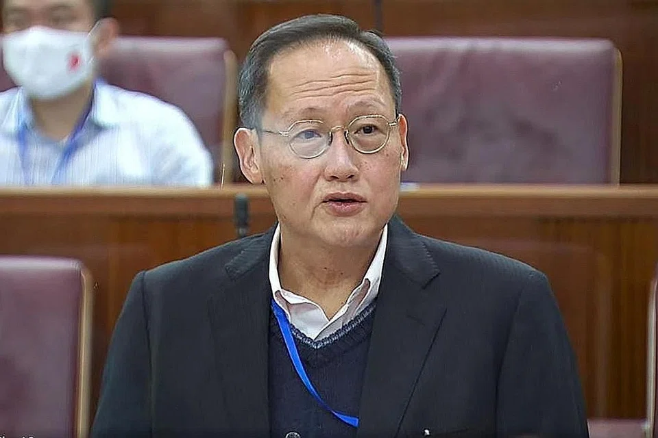 PRIHATIN NASIB PEKERJA: Dr Tan See Leng menumpukan ucapannya terhadap isu yang dihadapi pekerja termasuk amalan diskriminasi oleh syarikat. - Foto GOV.SG