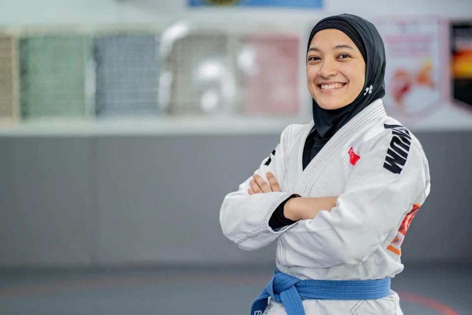 jujitsu, natasha mustafa, sukan sea 2025, penerbit podcast, berita harian 