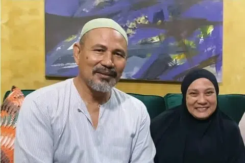 Datuk M. Nasir (kiri) dan Datin Marlia Musa telah bersama sebagai suami isteri sejak 2000.