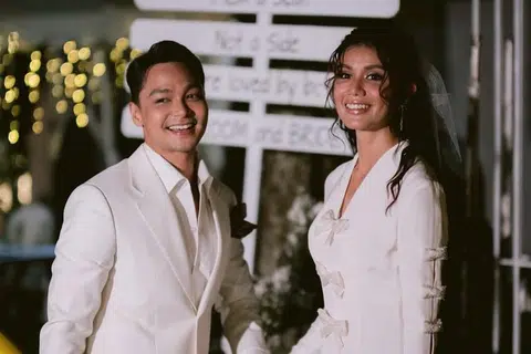 Meski menyambut Ramadan dan Aidilfitri seorang pada 2024, Syafiq Kyle (kiri) kini teruja menyambut bulan puasa dan Hari Raya 2025 di samping isteri tercinta, Mimi Lana (kanan).