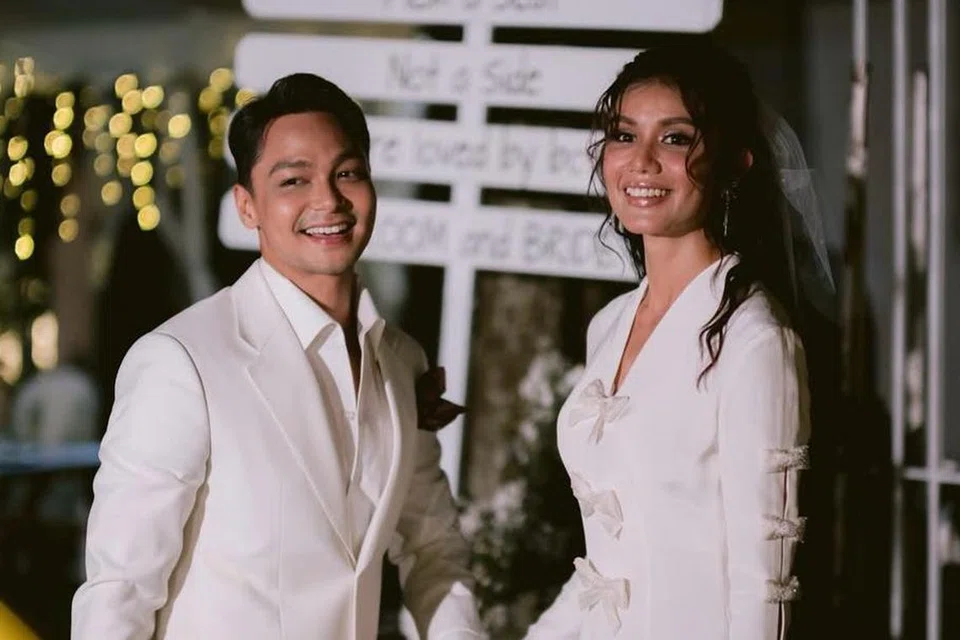 Meski menyambut Ramadan dan Aidilfitri seorang pada 2024, Syafiq Kyle (kiri) kini teruja menyambut bulan puasa dan Hari Raya 2025 di samping isteri tercinta, Mimi Lana (kanan).