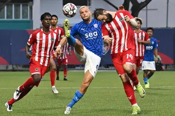 Lion City Sailors, menang, Lennart Thy, Tanjong Pagar United, SPL