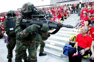 NDP 2007, SAF, SCDF, SPF