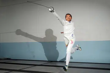 WAKIL NEGARA: Atlet pedang ‘epee’ Singapura, Kiria Tikanah Abdul Rahman, bakal beraksi dalam Sukan Olimpik 2024 di Paris pada 26 Julai hingga 11 Ogos, iaitu penampilan keduanya di temasya sukan terbesar itu