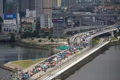 ICA, tuas, koswe, deepavali, trafik sesak