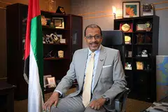 ERATKAN HUBUNGAN: Mantan Duta Besar UAE ke Singapura, Dr Mohamed Omar Abdulla Balfaqeeh, berkata banyak bidang boleh diterokai antara UAE dengan Singapura. - Foto-Foto BH oleh SHINTARO TAY
