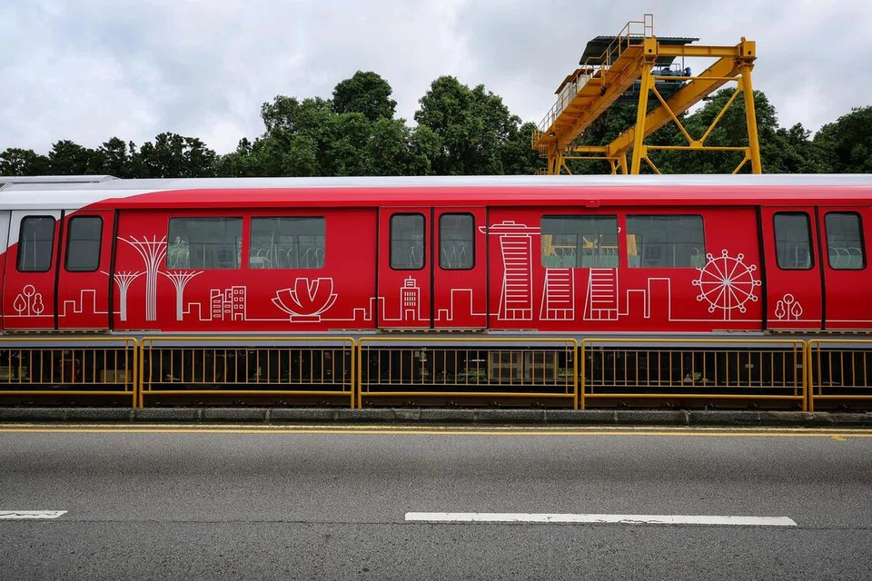 Singapura, SMRT, train, tren, upgrade, naik taraf