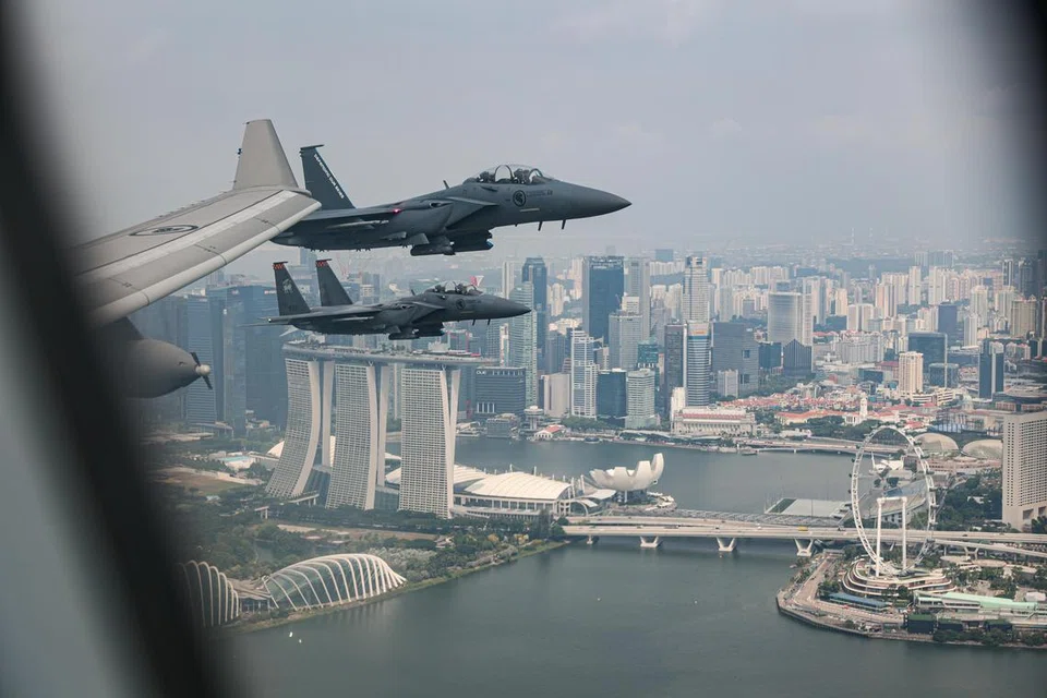 ANTARA TARIKAN: Pesawat pejuang ini merupakan antara tarikan yang bakal menyerikan Rumah Terbuka RSAF kelak.
