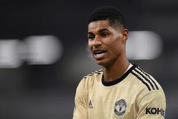 INGIN JAWAPAN: Penyerang Manchester United Marcus Rashford meminta orang ramai untuk tampil bersama, bekerjasama dan bersatu dalam isu kematian George Floyd. - Foto fail