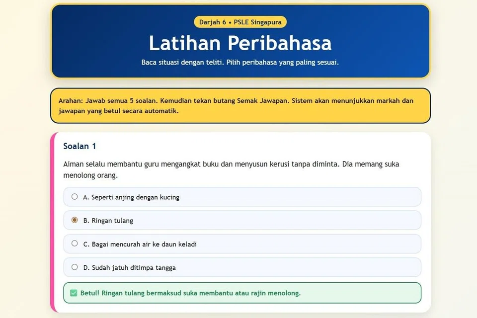 Dengan prom (prompt) atau arahan yang tepat, ibu bapa boleh menghasilkan sendiri kertas latihan menggunakan alat kecerdasan buatan (AI) ChatGPT.