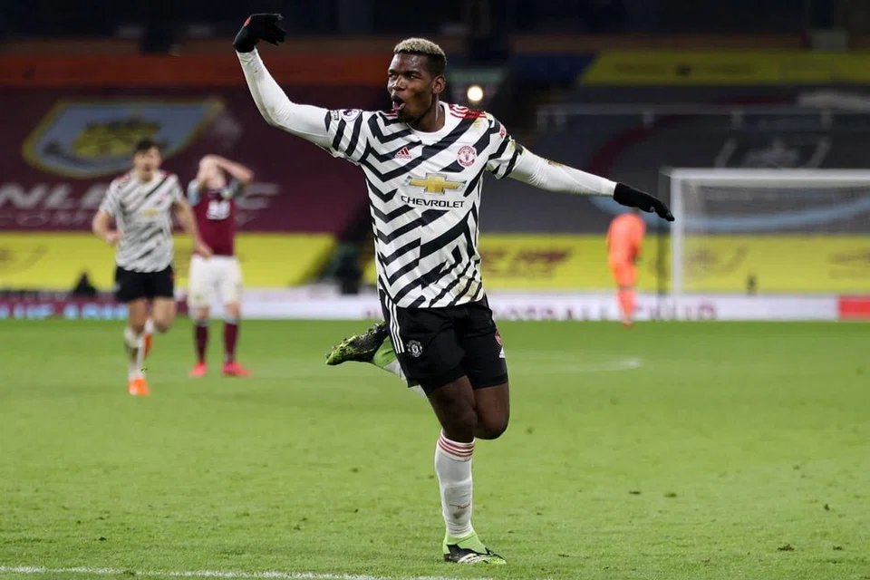 MULA MENYENGAT: Pogba paparkan bahawa beliau seorang pemain bertaraf dunia dan mampu menjadi pemain penting bagi United. - Foto AFP