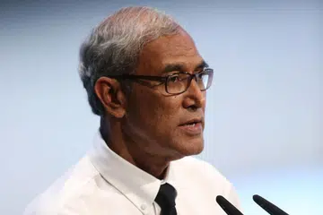 ENCIK ZAINUL ABIDIN RASHEED: Menurutnya, mendiang Encik Nathan gembira dengan pelancaran buku 'Majulah! 50 Tahun Masyarakat Melayu/Islam di Singapura' kerana ia merakamkan cabaran dan sumbangan masyarakat Melayu/Islam sepanjang kemerdekaan Singapura. - Foto ZAOBAO